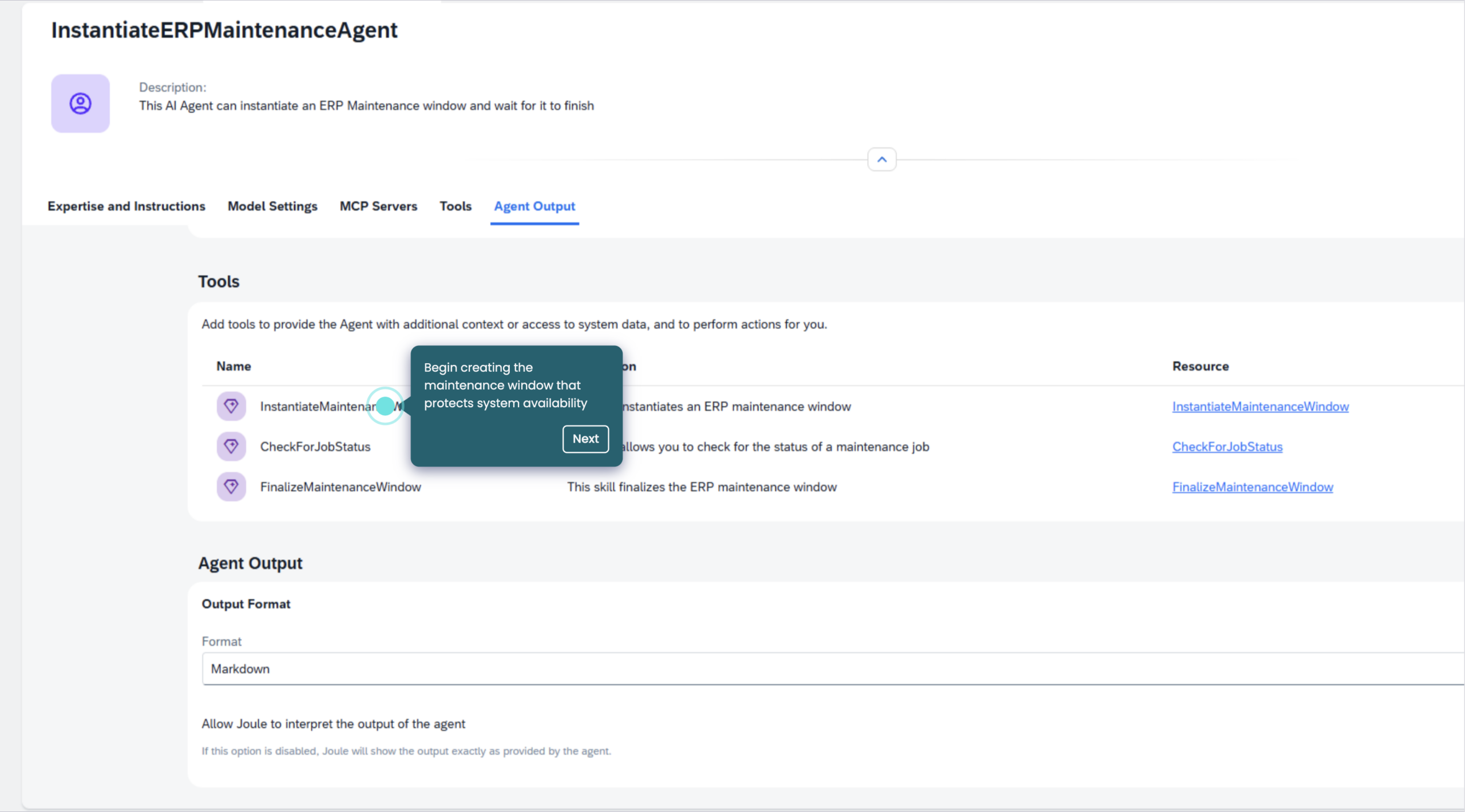 SAP Joule Agent Screenshot scaled